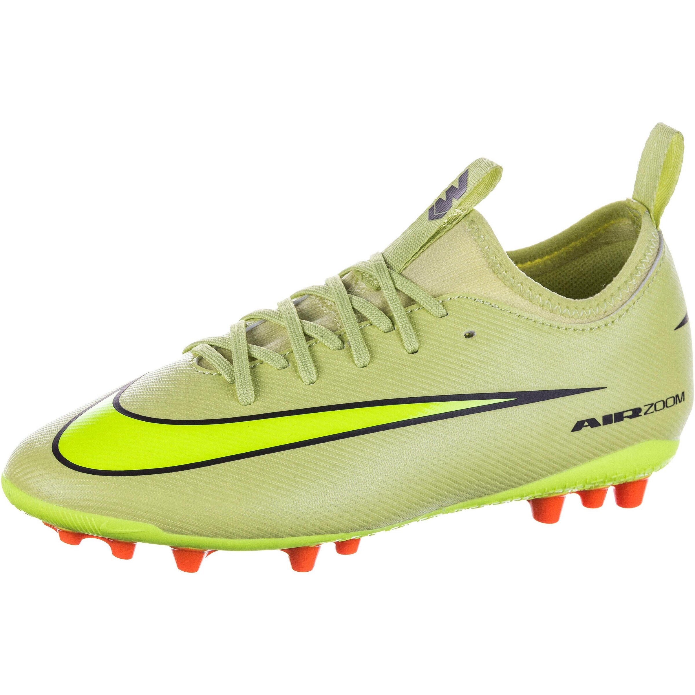 NIKE Fußballschuh 'JR ZOOM VAPOR 16 ACADEMY AG' in Grün: Vorderseite