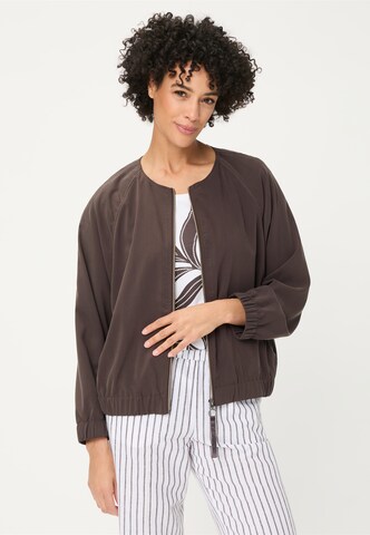 Olsen Between-Season Jacket in Brown: front