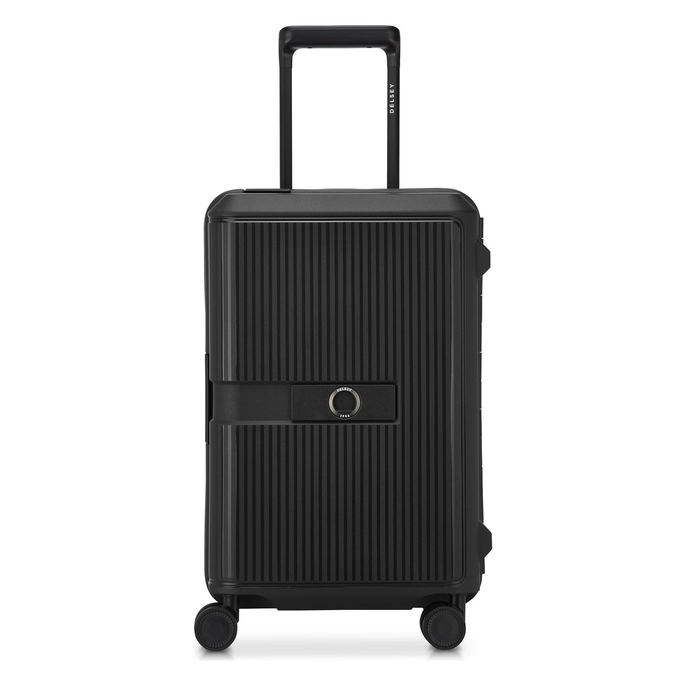 Trolley 'Vauban ' di Delsey Paris in nero: frontale