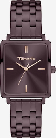 Tamaris Analoog horloge in Bruin: voorkant