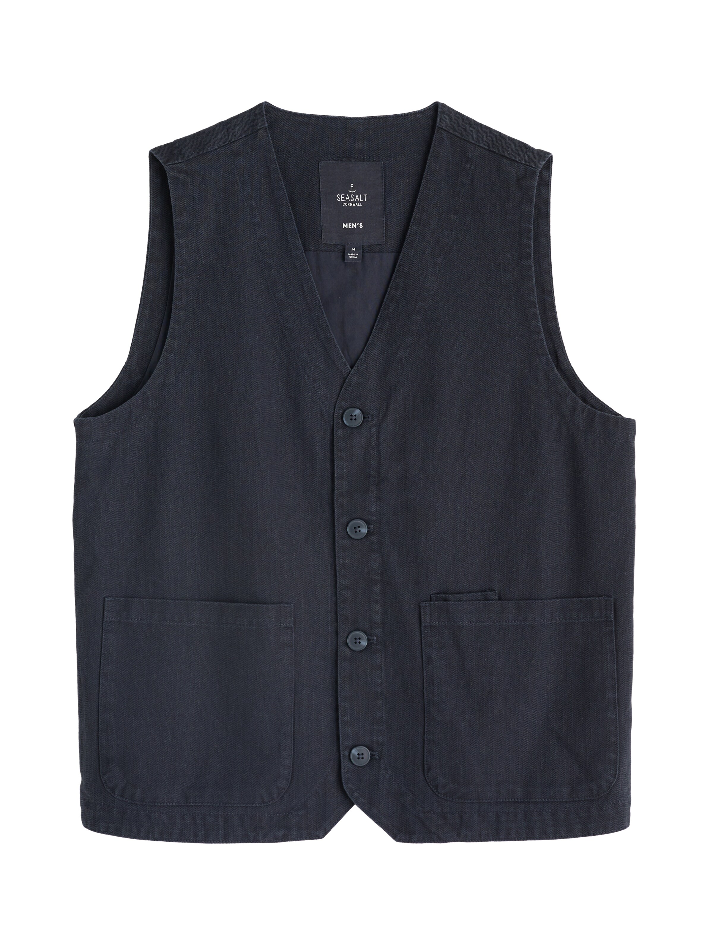 Seasalt Cornwall Liivi 'Tollgate' värissä sininen: etupuoli