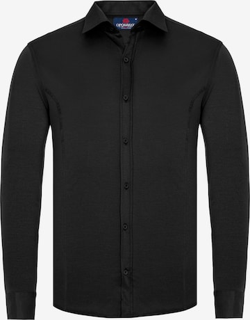 CIPO & BAXX Button Up Shirt in Black: front