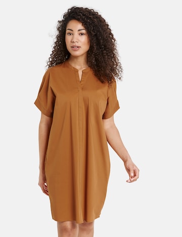 TAIFUN Dress in Brown: front