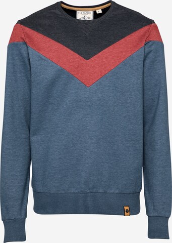 Fli Papigu Sweatshirt in Blauw: voorkant