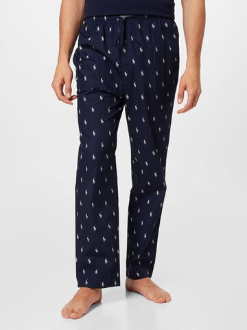 Polo Ralph Lauren Pyjamahose in Blau: predná strana