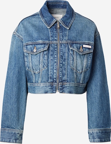 mėlyna Calvin Klein Jeans Demisezoninė striukė: priekis