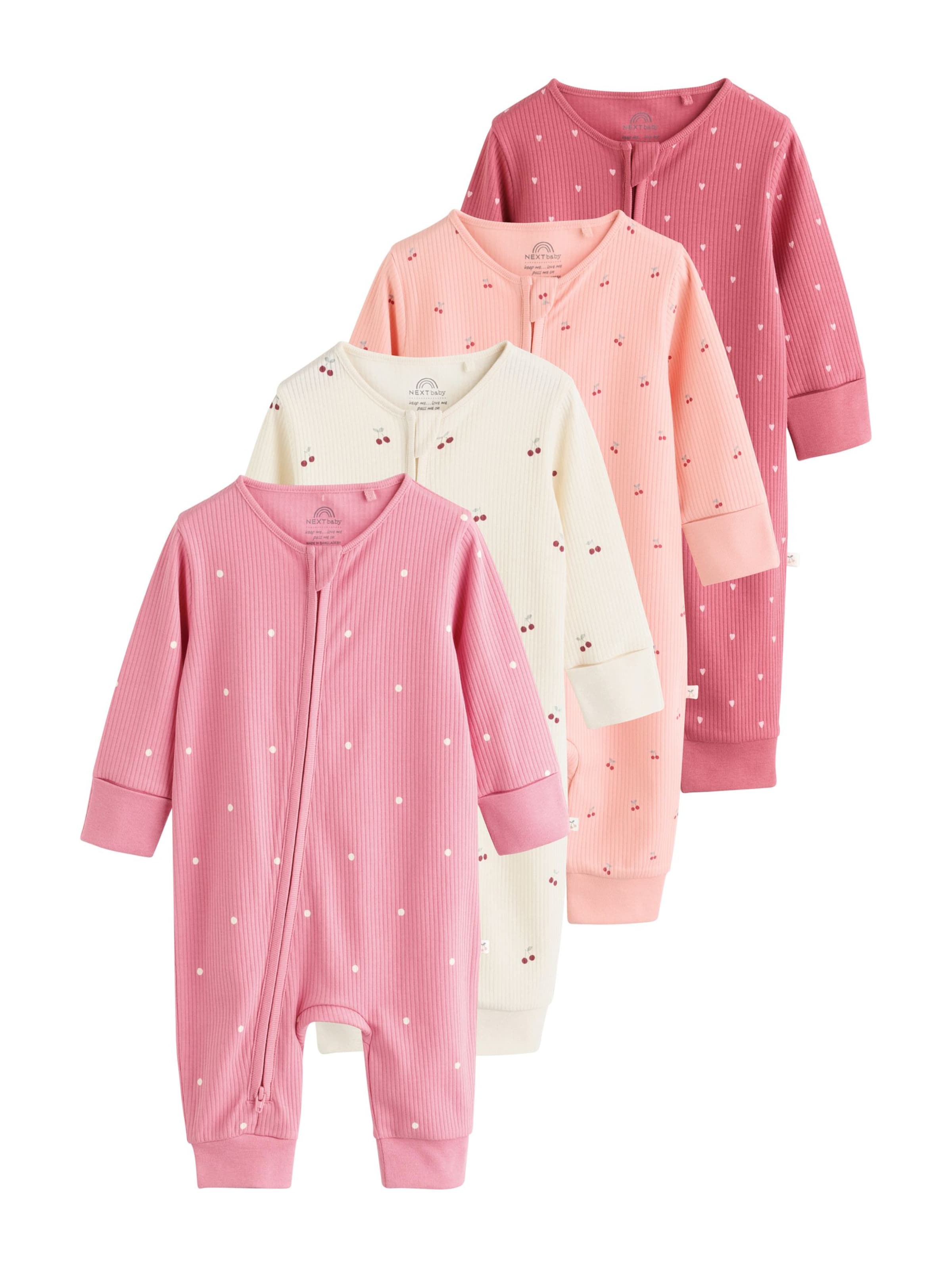 Next Rompertje/body in Roze: voorkant