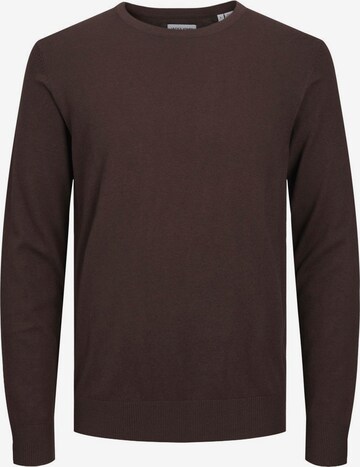 JACK & JONES Sweater in Brown: front