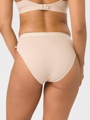 BeeDees Panty 'Slip Microfun Tai mit Elastikbund' in Beige