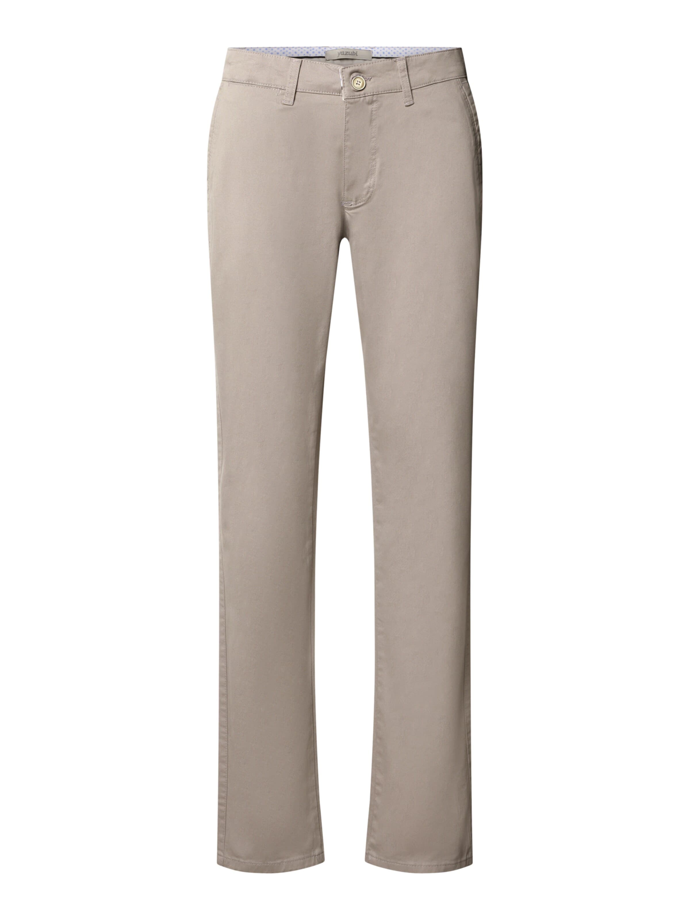 yazubi Slim fit Chino Pants 'Kyle' in Grey: front