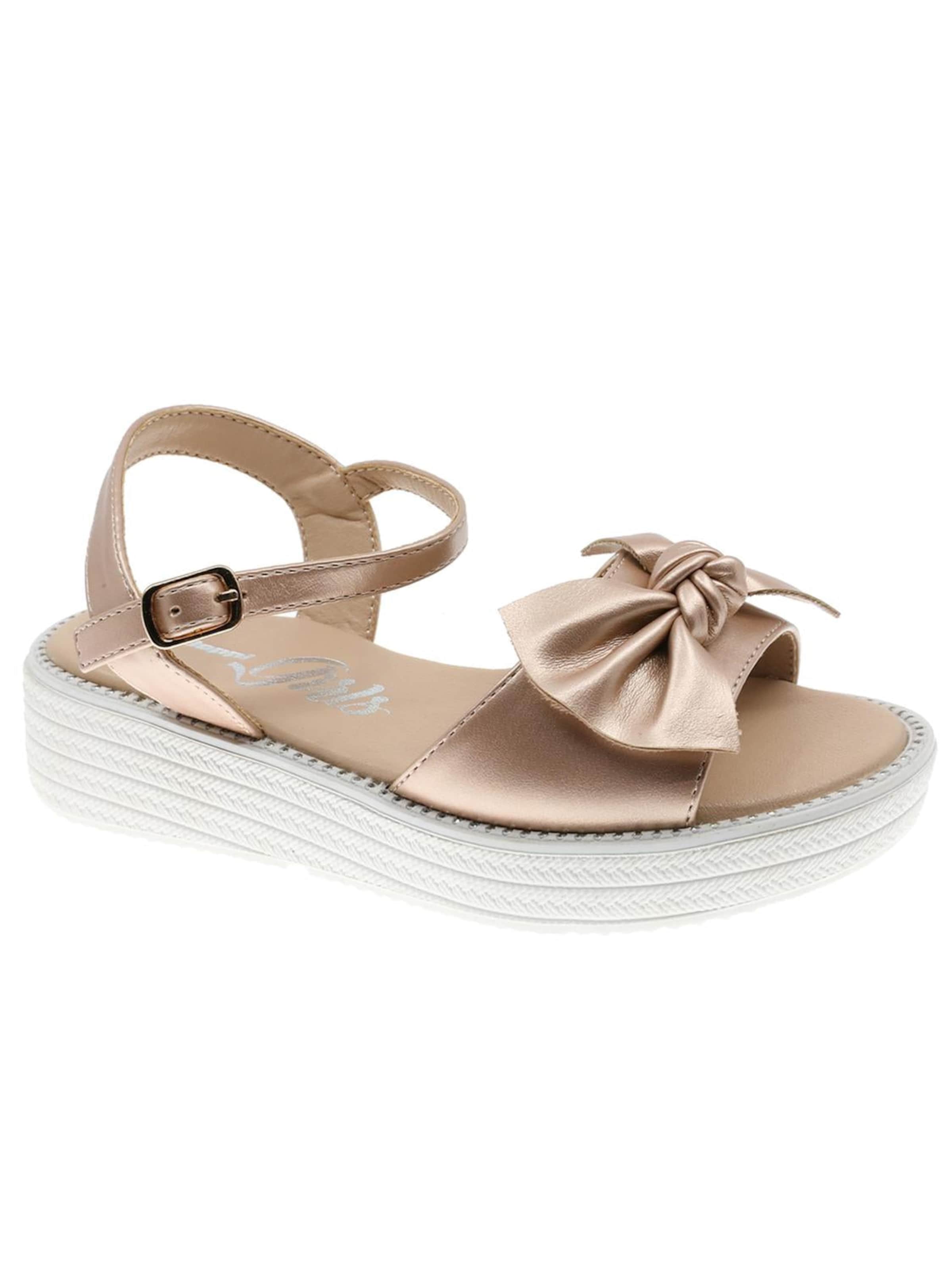 Beppi Sandale 'Casual Sandal'‌ in Gold: Vorderseite