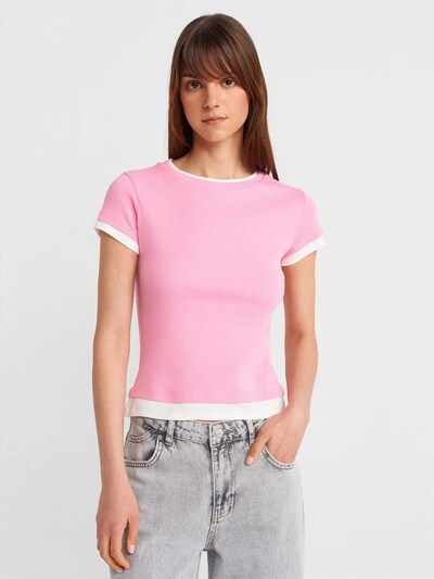 Dilvin T-shirt en S en rose, Vue avec produit