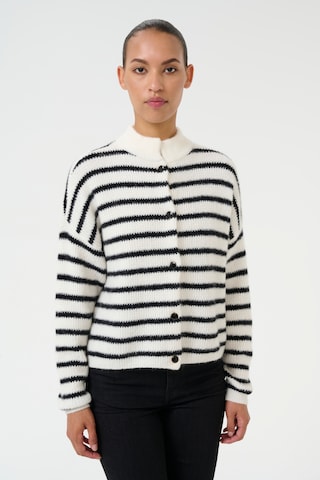 Gestuz Knit cardigan 'AlphaGZ' in Black: front