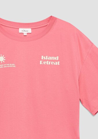 s.Oliver Shirt in Oranje