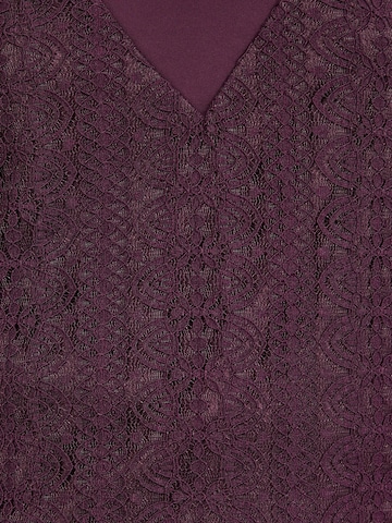 Haut love & roses en violet