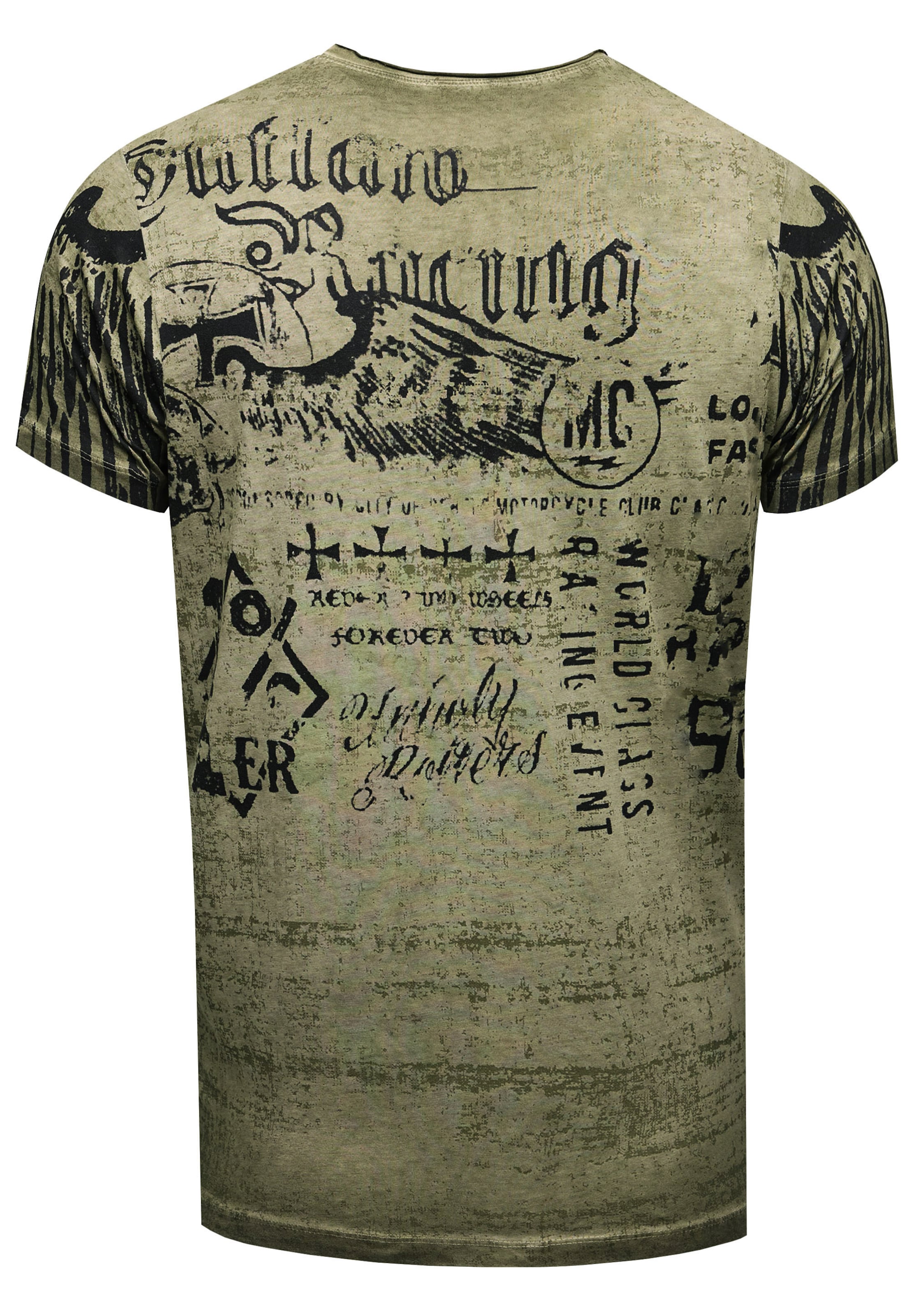 Rusty Neal T-Shirt in Grün