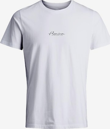 T-Shirt 'BLABOOSTER' JACK & JONES en blanc : devant