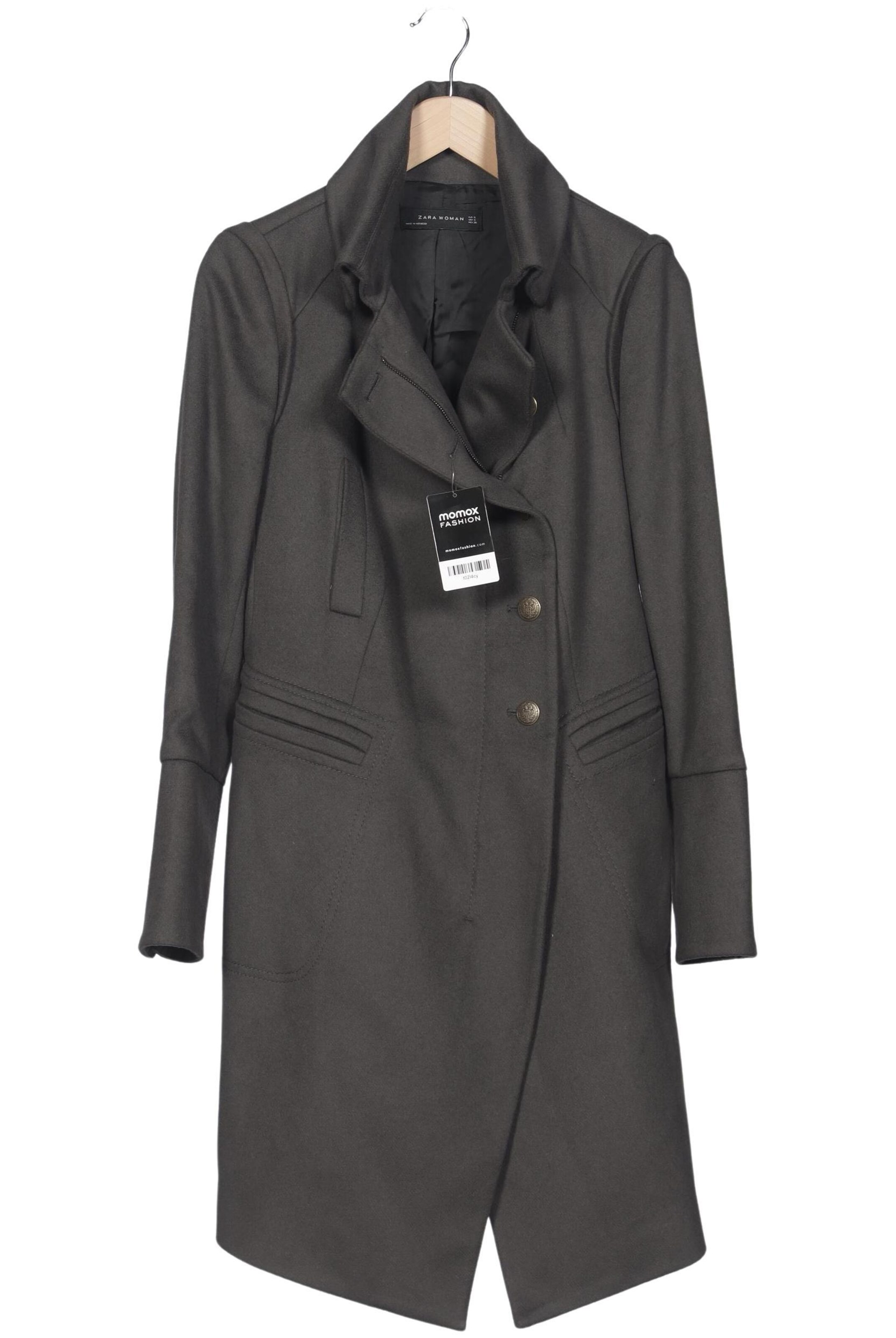 ZARA Jacket & Coat in S in Grey: front