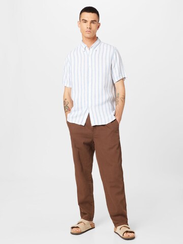 Abercrombie & Fitch Regular fit Overhemd in Wit