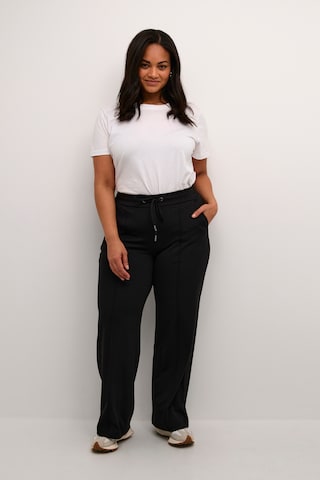 Loosefit Pantalon KAFFE CURVE en noir