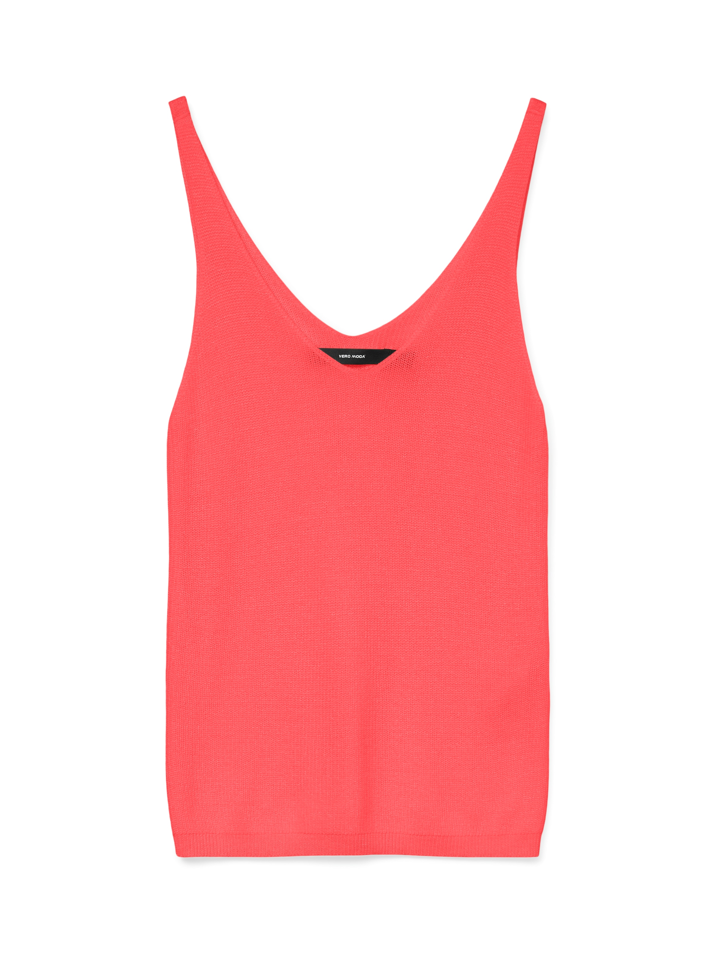 VERO MODA Knitted Top 'VMNEW LEX' in Red: front