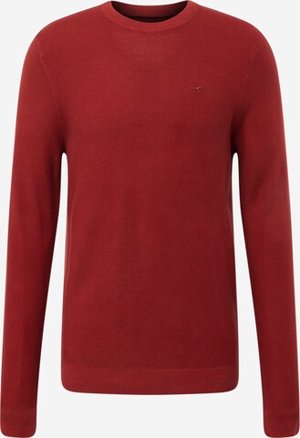 MUSTANG Sweater 'Emil' in Red: front