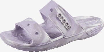 Crocs Plážová/koupací obuv – fialová: přední strana