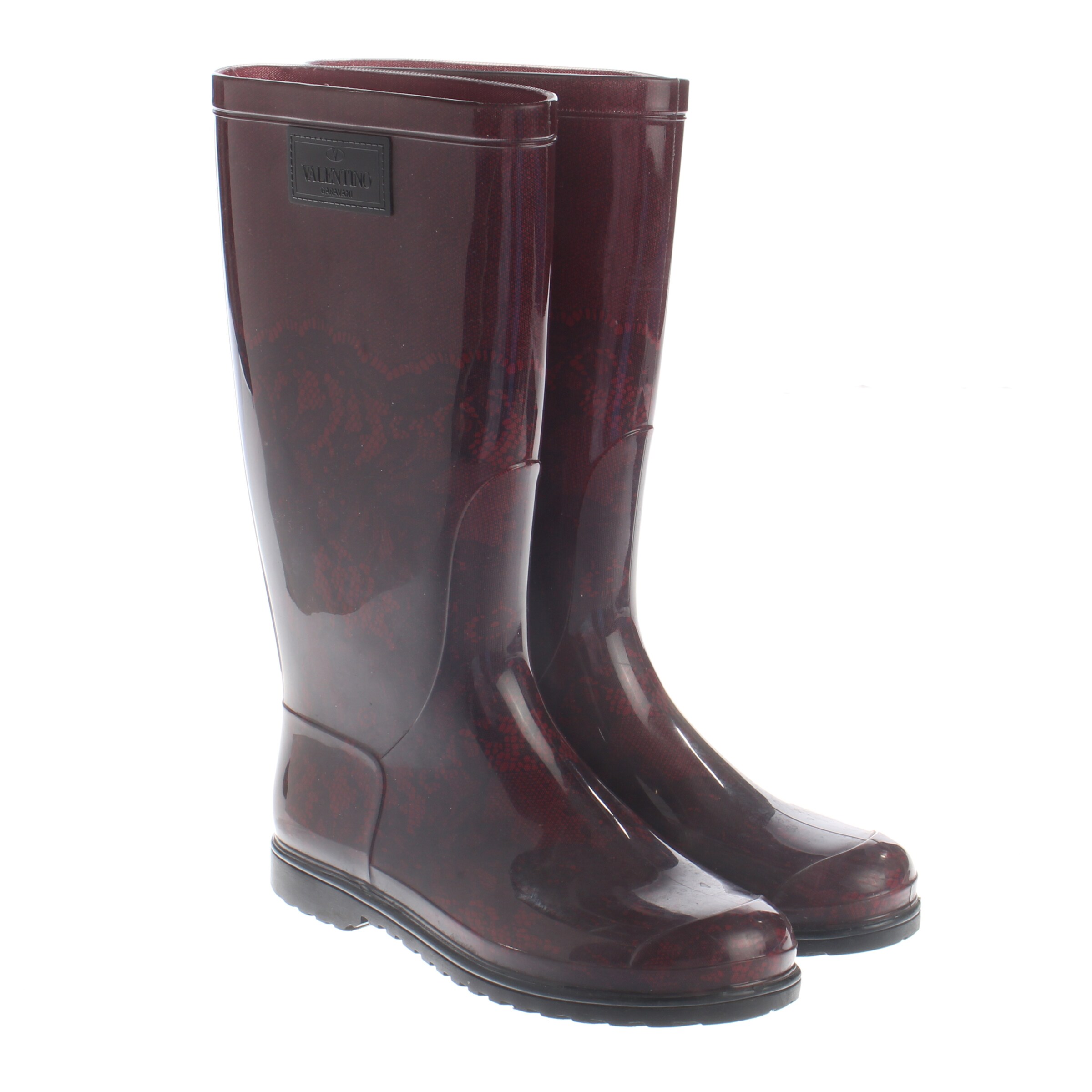 VALENTINO Dress Boots in 39 in Red, Item view