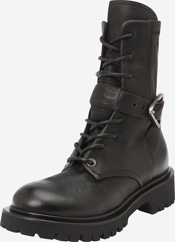 A.S.98 Boots 'TOPCAT' in Black: front