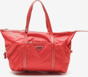 PRADA Schultertasche / Umhängetasche One Size in Rot: predná strana