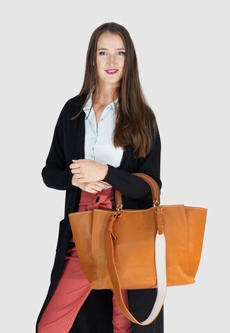 HARPA Shopper 'HARLOWE' in Bruin: voorkant