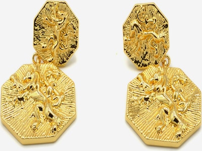 Corazul Ohrringe in gold, Produktansicht
