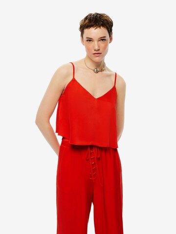 NOCTURNE - Top en rojo: frente