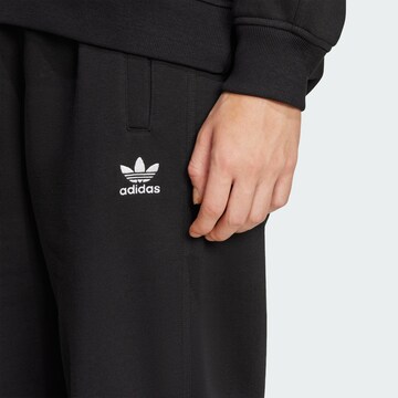Effilé Pantalon de sport 'Essentials' ADIDAS PERFORMANCE en noir