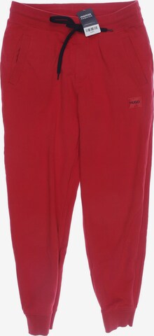 HUGO Red Pants in 33 in Red: front