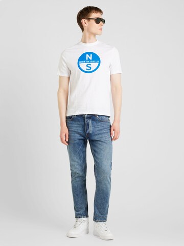 North Sails T-Shirt in Weiß