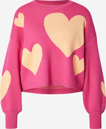 ONLY Sweater 'ONLMONTANA' in Pink: front