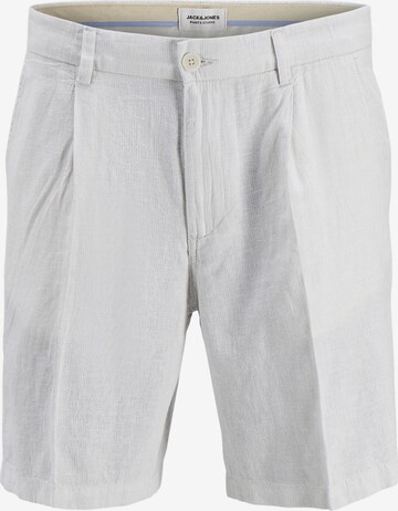 Pantalon à plis 'ACE CAIRO' JACK & JONES en gris : devant