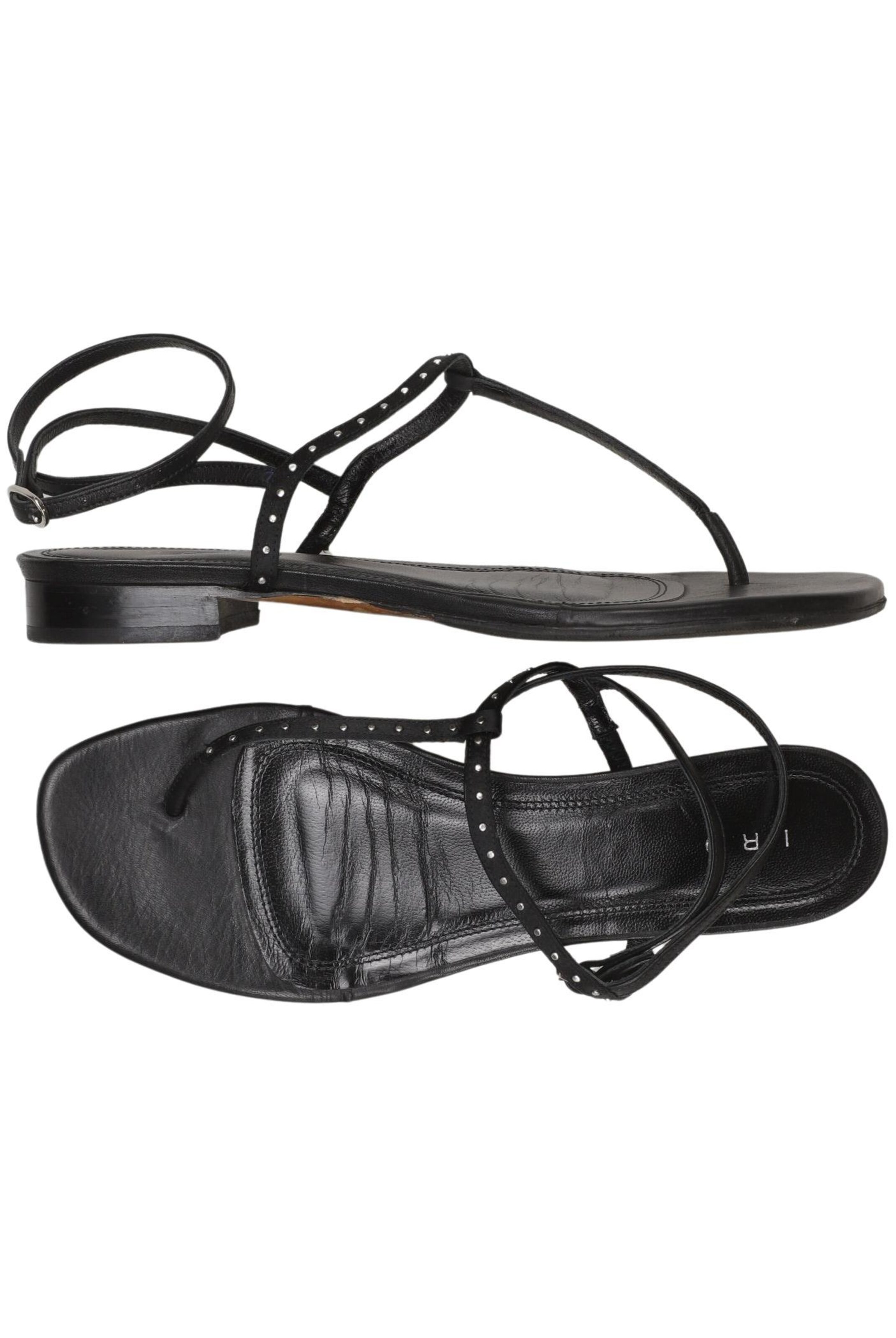 IRO Sandalen 40 in Schwarz: Vorderseite