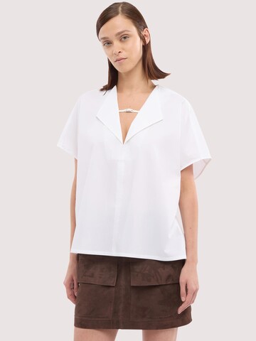 Trussardi - Camiseta en blanco: frente