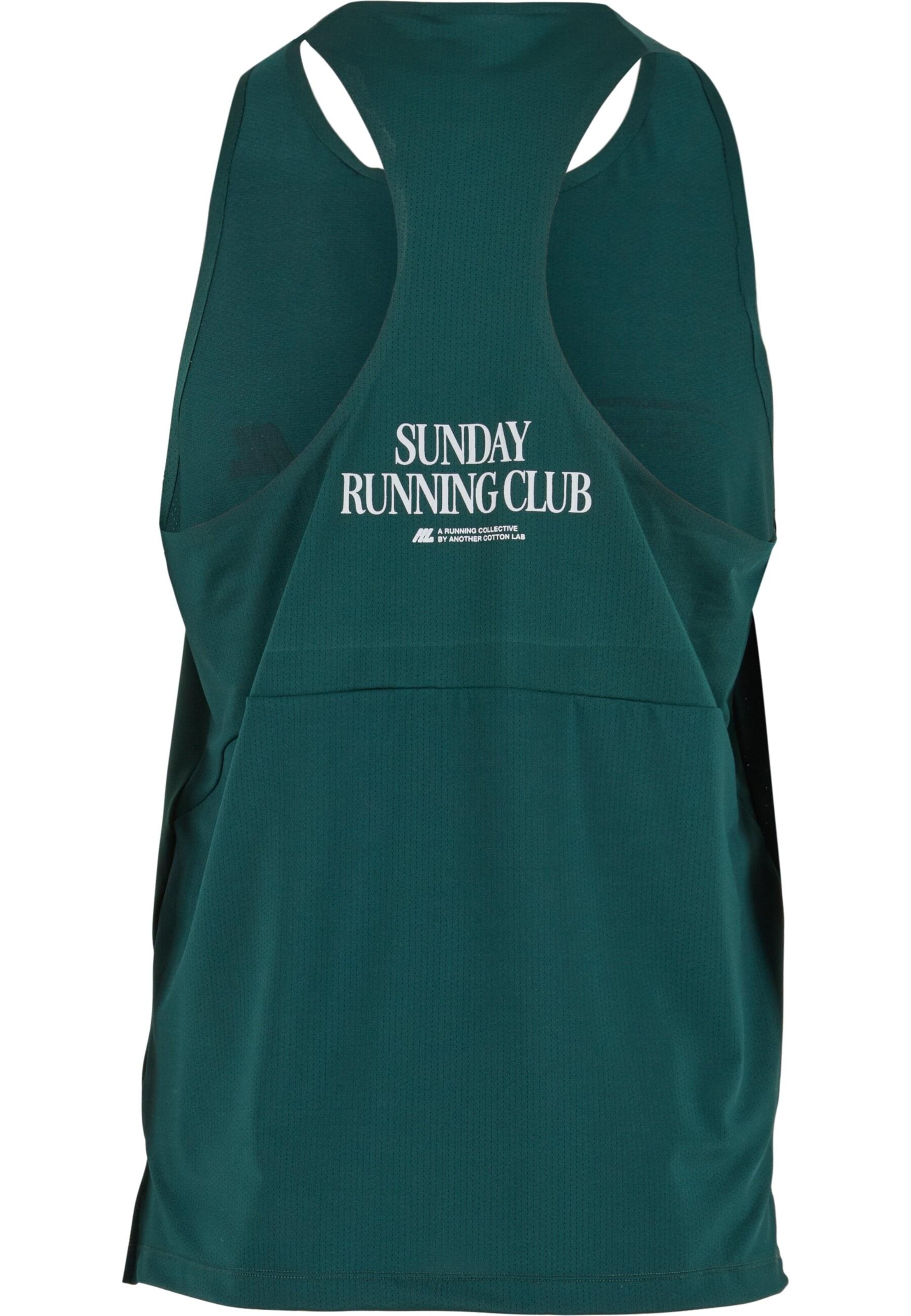 Another Cotton Lab Koszulka funkcyjna 'SRC Race Singlet' w kolorze zielony