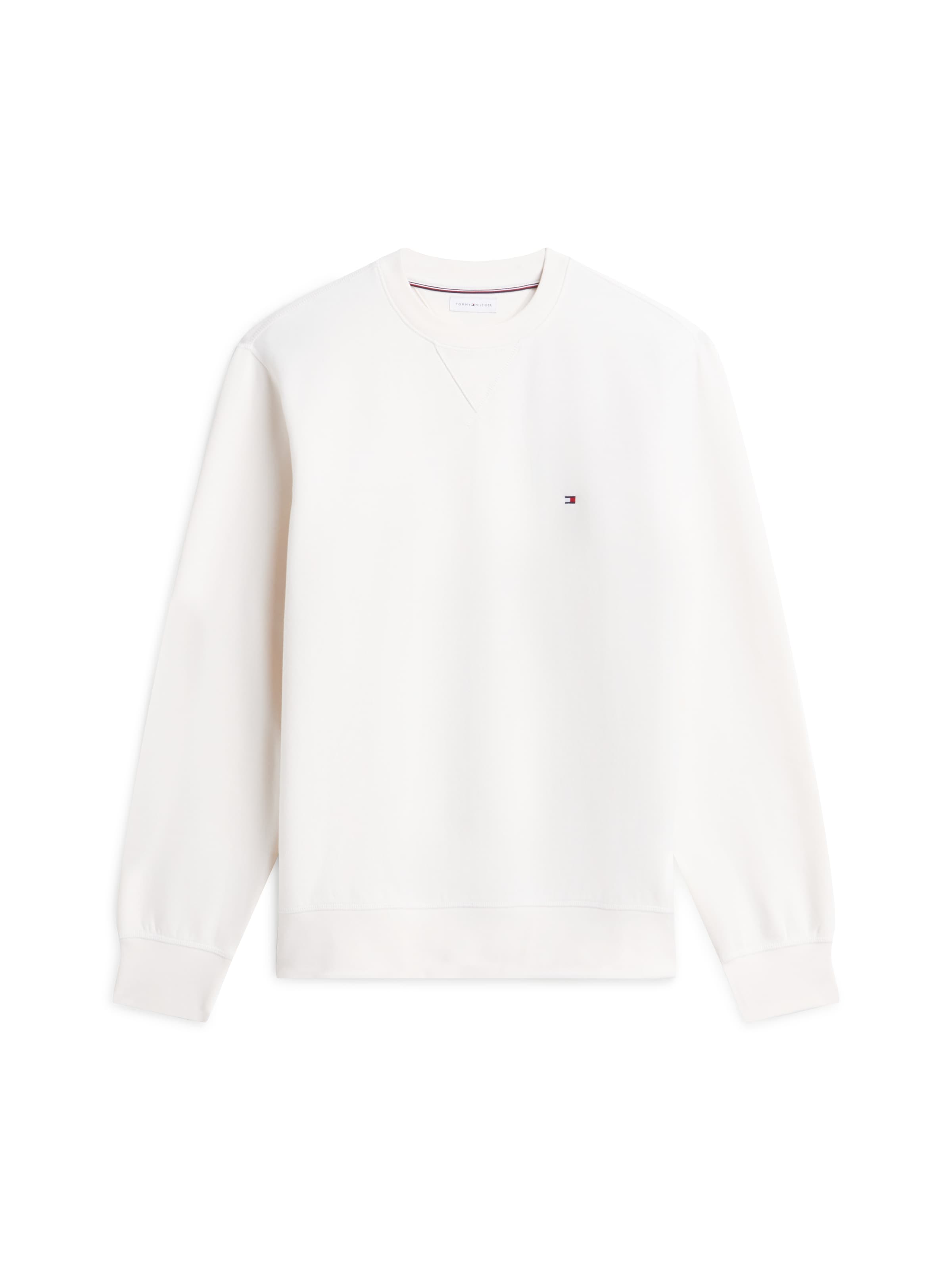 TOMMY HILFIGER Sweatshirt 'Ess Seasonal' in White: front