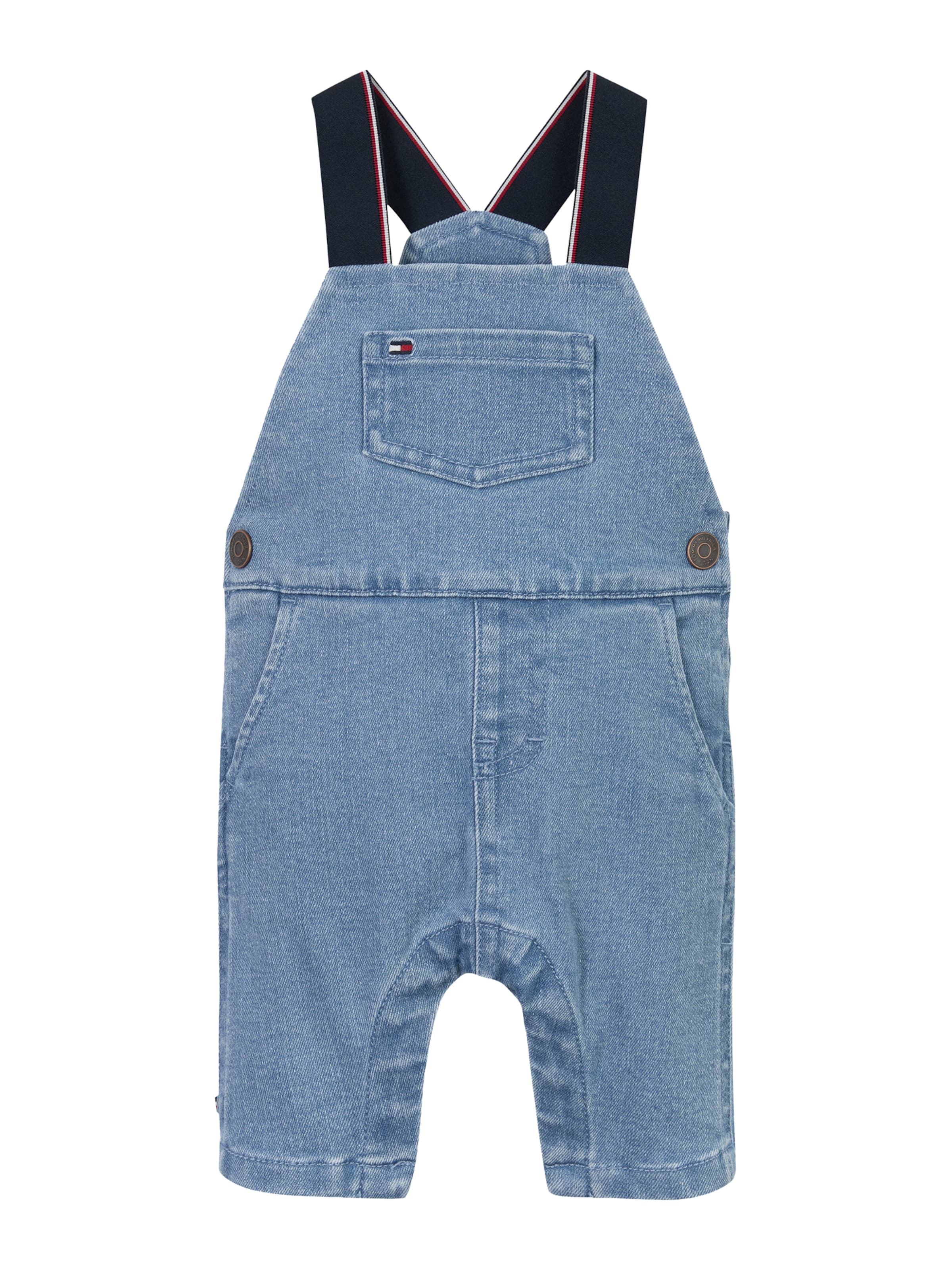 TOMMY HILFIGER tavaline Traksipüksid, värv sinine: eest vaates