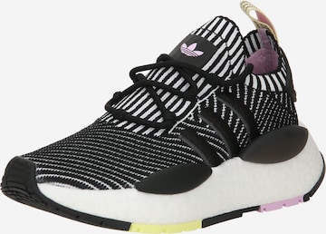 juoda ADIDAS ORIGINALS Sportbačiai be auliuko 'Nmd_W1': priekis