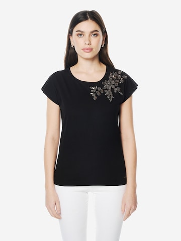 Maglietta di KOROSHI in nero: frontale