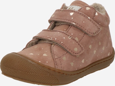 NATURINO Ensiaskelkengät 'COCOON' värissä kulta / vanha roosa, Tuotenäkymä