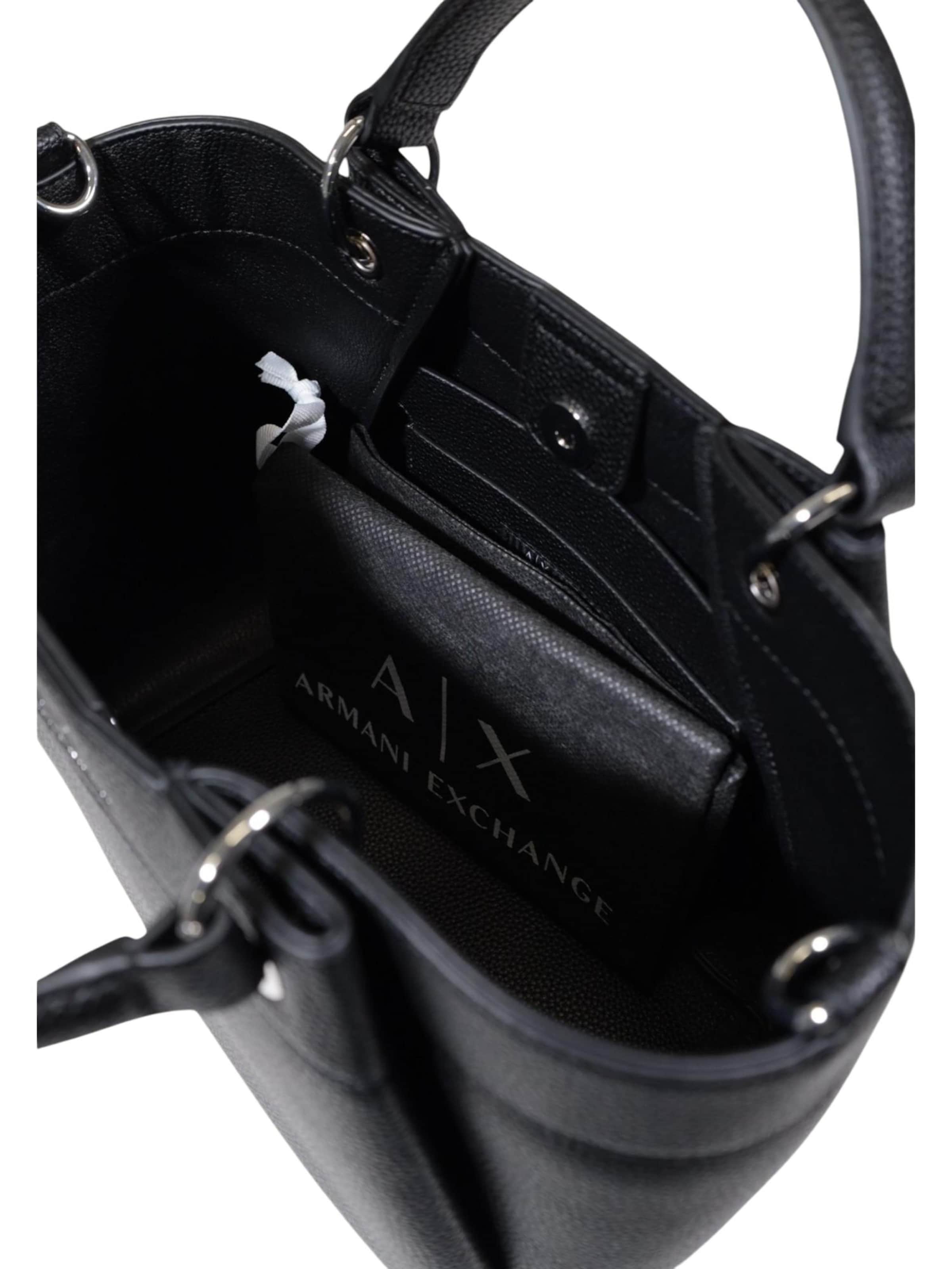ARMANI EXCHANGE - Bolso de hombro 'SHOPPING 942911 CC783' en negro