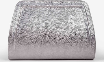 Gretchen Clutch 'Lyra Clutch Two' in Silver: front