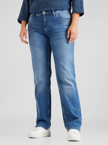 ONLY Carmakoma Regular Jeans 'WILLY' i blå: framsida