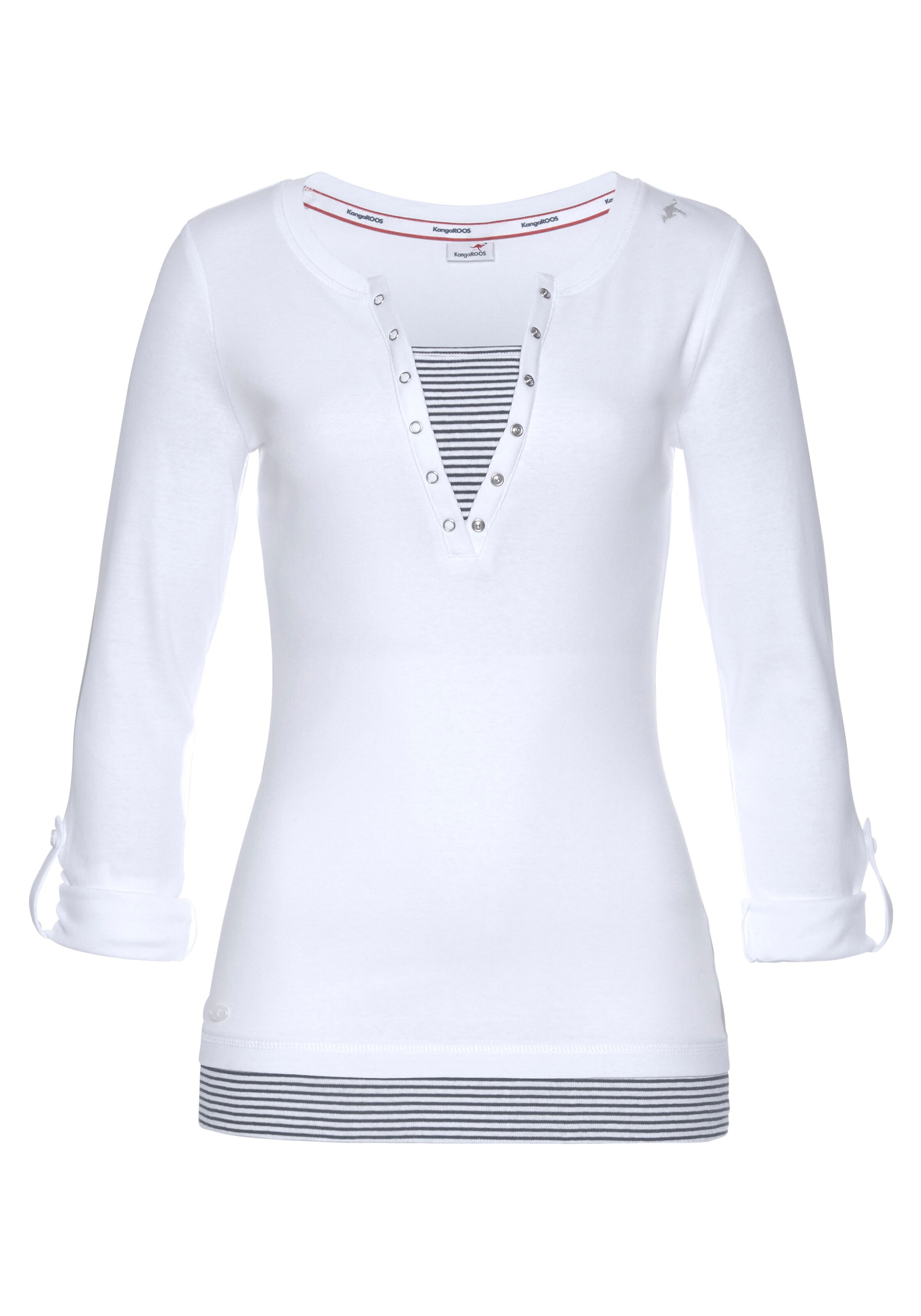 KangaROOS Shirt in White